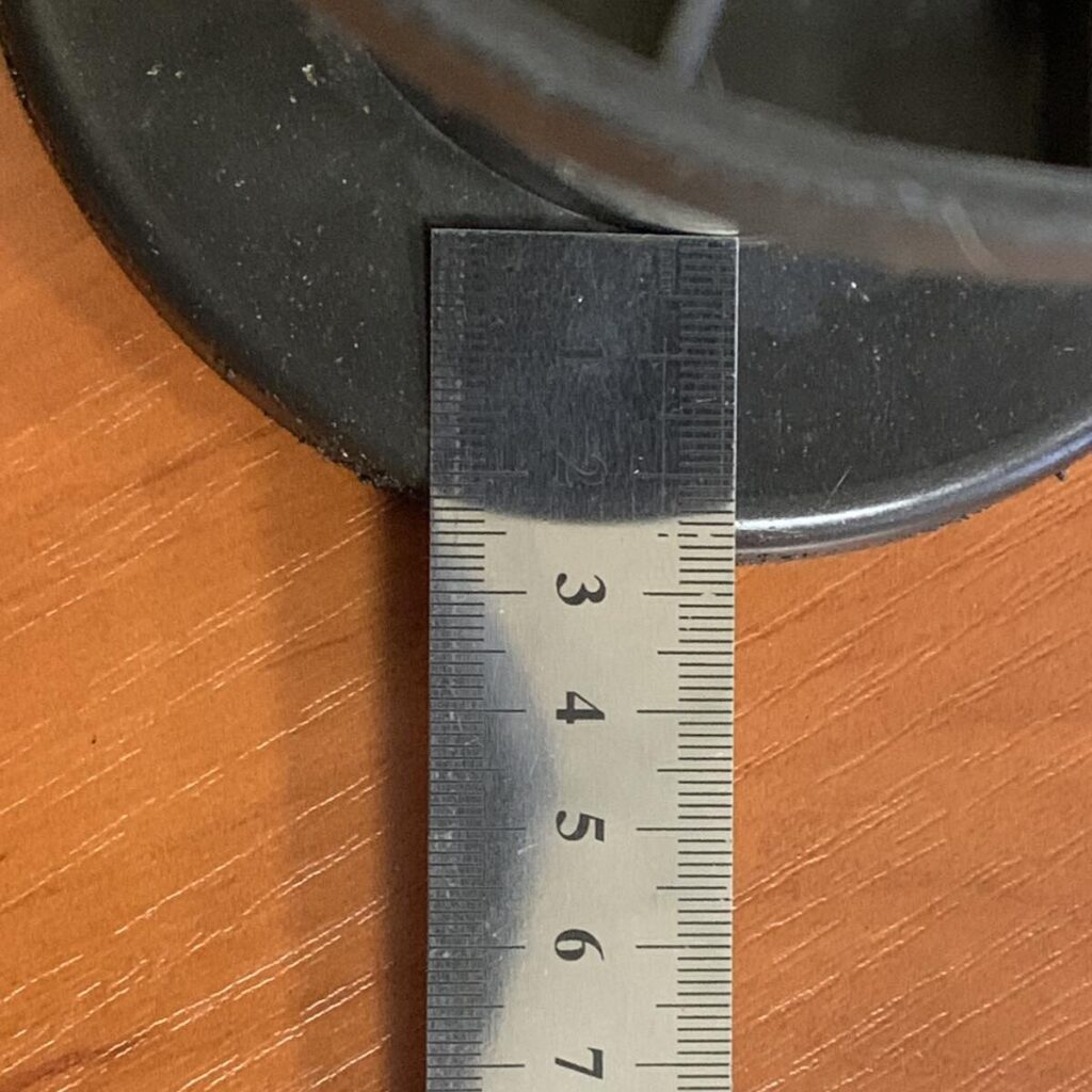 Котушка пластмасова №13-1 розмір бортиків