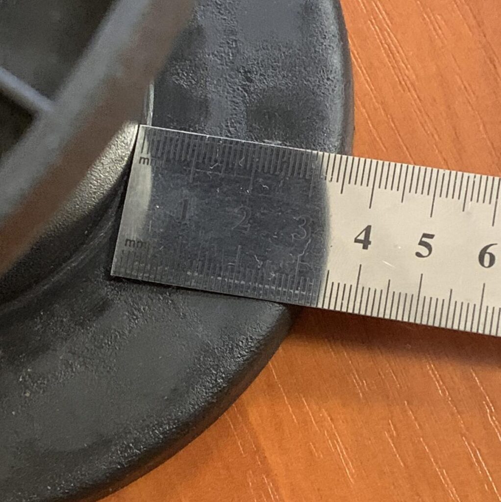 Котушка пластмасова №13-2 розмір бортиків