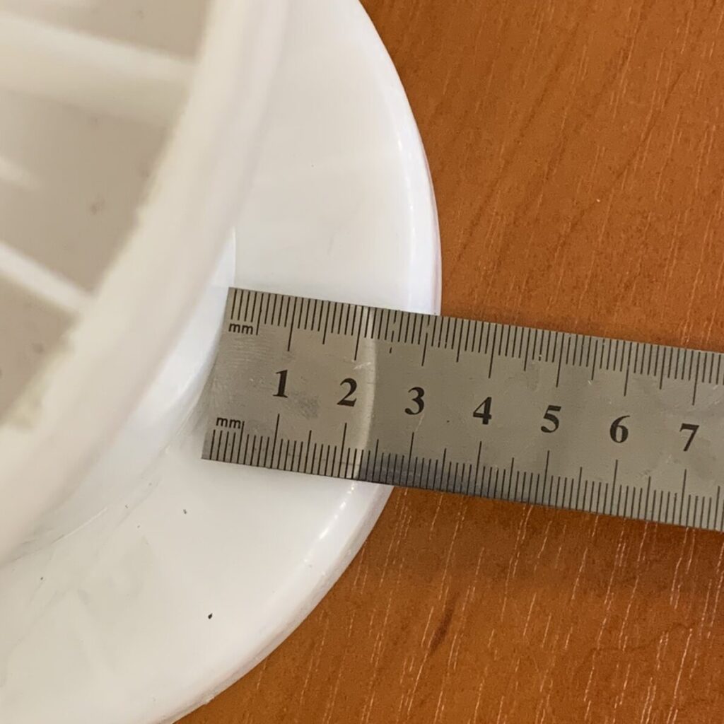 Котушка пластмасова №16 розмір бортиків